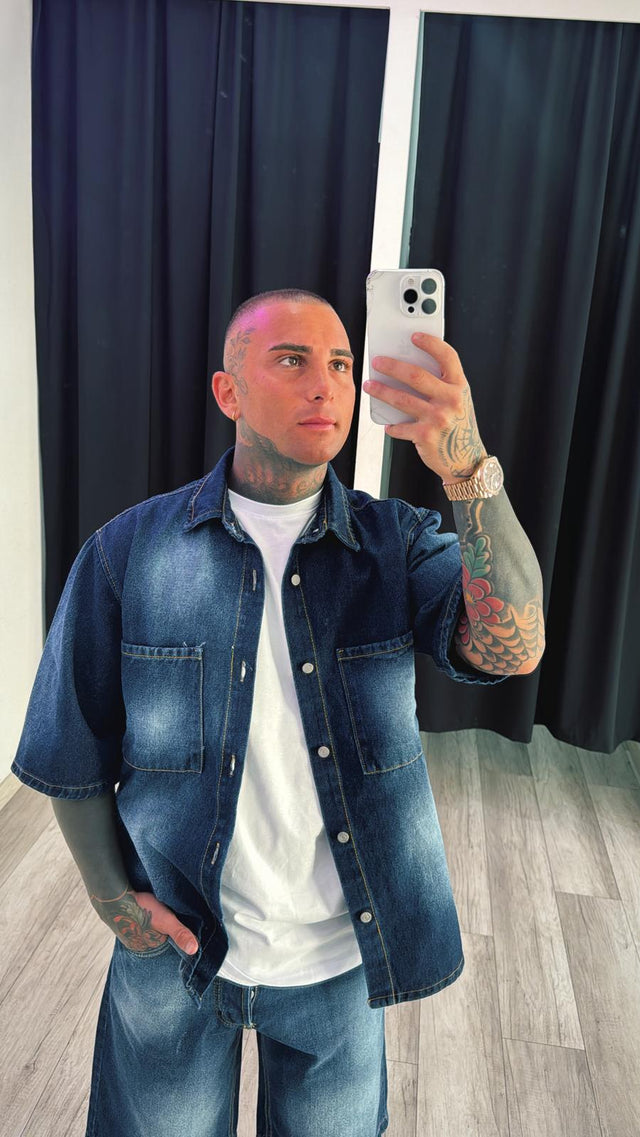 Completo blu jeans