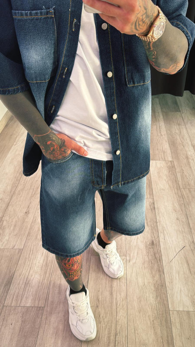 Completo blu jeans