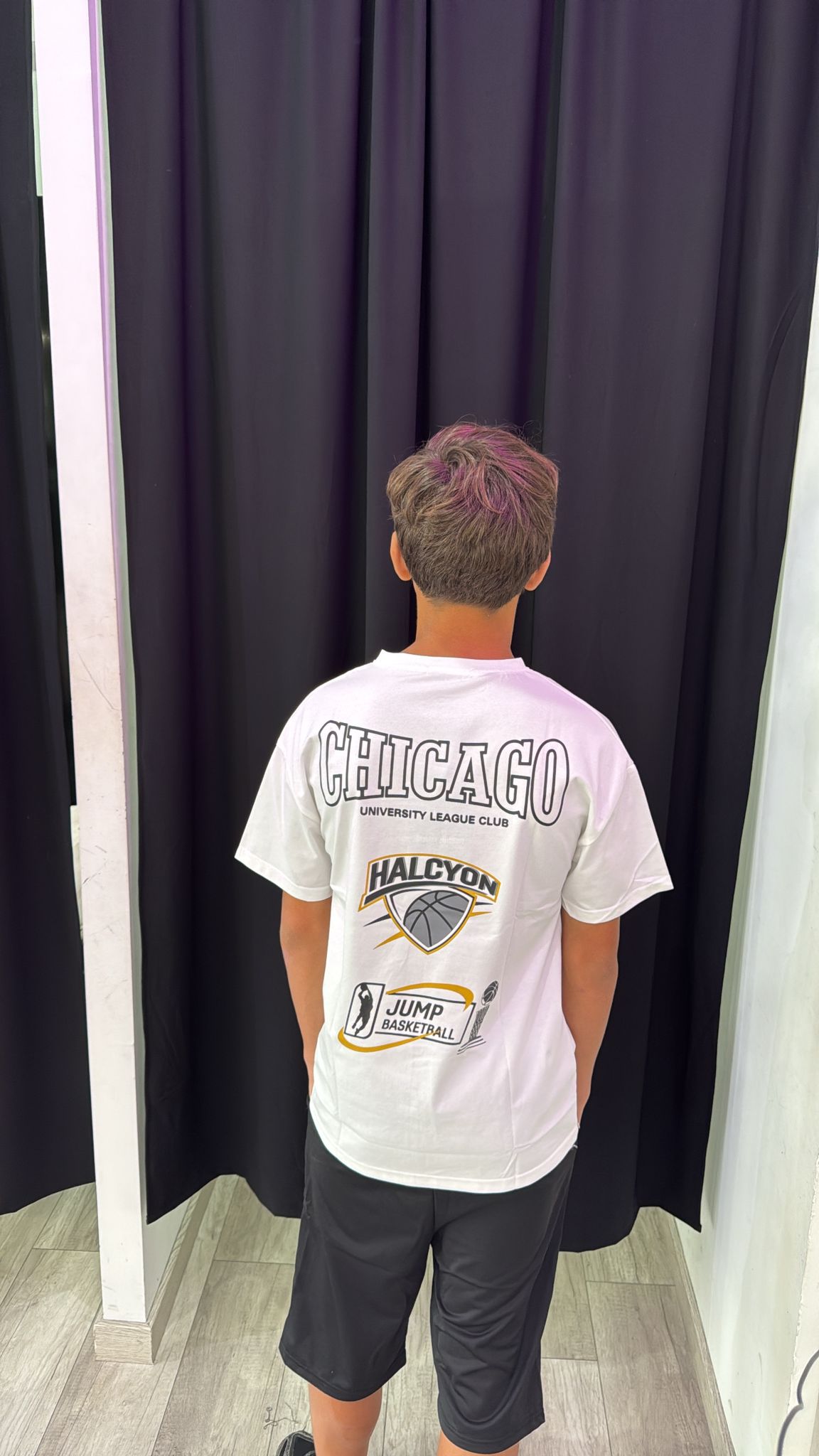 Completo bimbo Chicago bianco