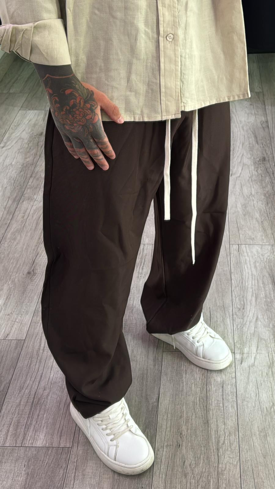 Pantalaccio baloon marrone