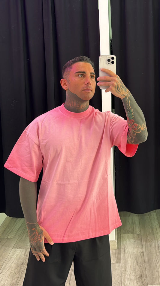 T shirt slavata rosa
