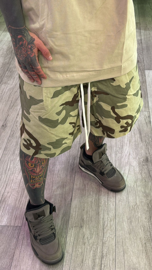 Pantaloncino mimetico