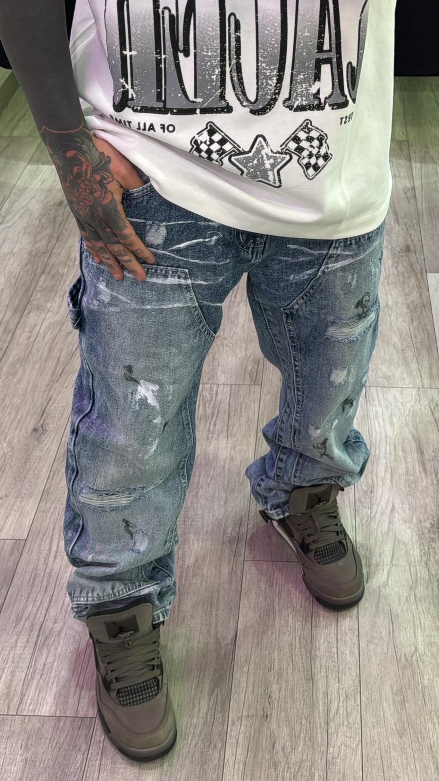 Jeans azzurro