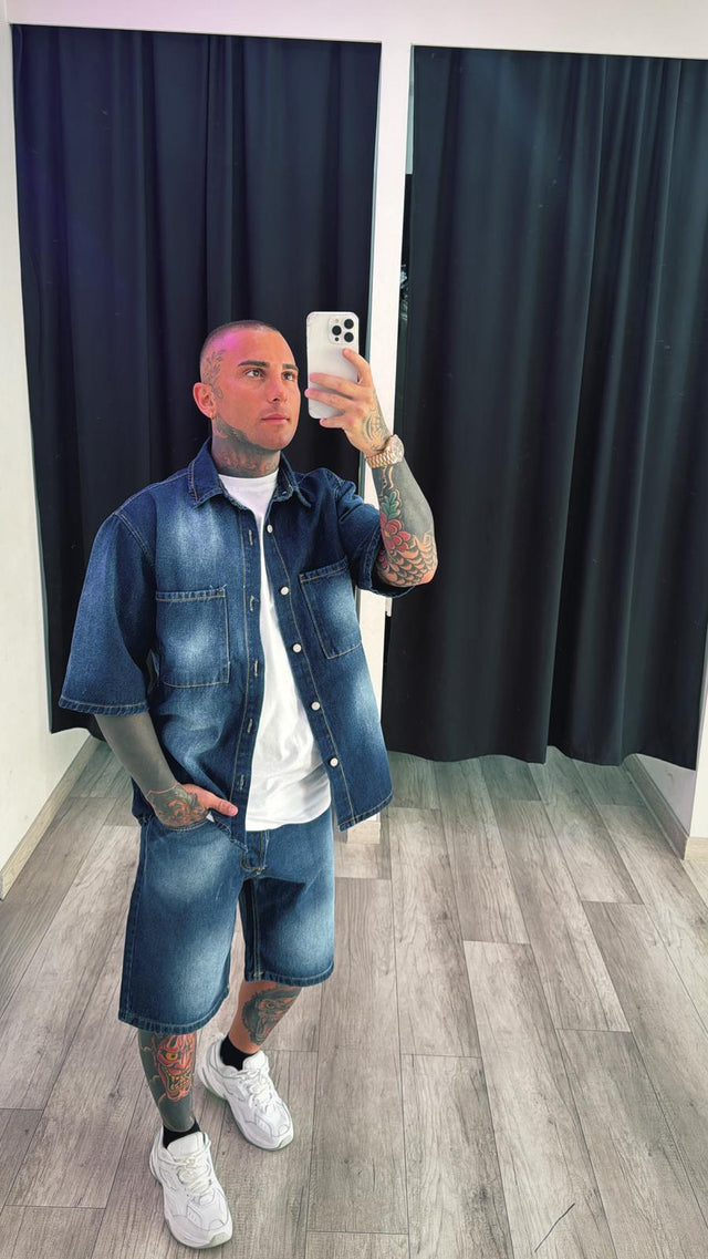 Completo blu jeans