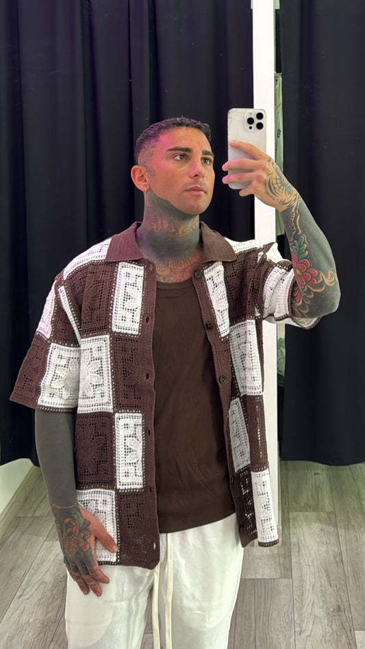 Camicia uncinetto
