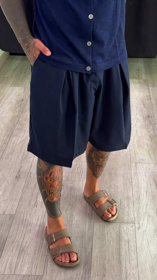Fashion corto blu