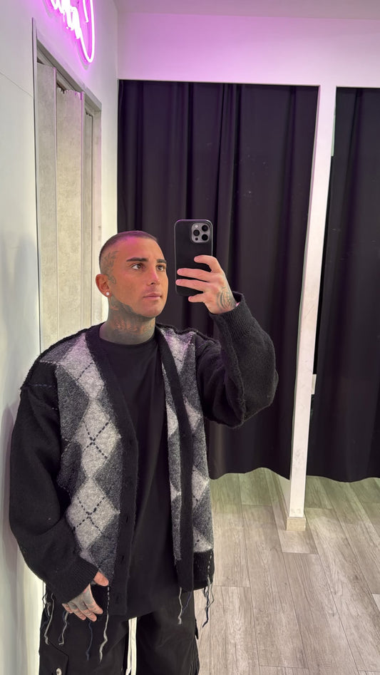 Cardigan rombo